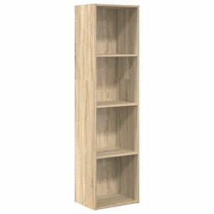 vidaXL Libreria Rovere Sonoma 40x30x152 cm in Legno Multistrato