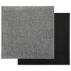 vidaXL Tappeto 20 pcs Grigio 50 x 50 cm 100% Polipropilene