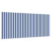 vidaXL Tenda Retrattile Blu e Bianco 300 x 250 cm