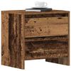 vidaXL Armadio da Notte con cassetto Legno vecchio 45 x 34 x 44,5 cm