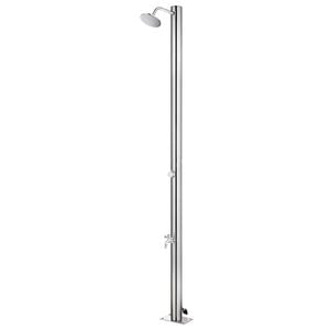 vidaXL Doccia da Giardino 215 cm in Acciaio Inossidabile