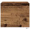 vidaXL Armadio da Notte 2 pcs Legno vecchio 50 x 39 x 41 cm