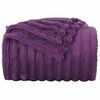 vidaXL Coperta Viola 200 x 150 cm Panno