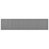 vidaXL Tappeto Corsia Grigio Scuro 50x250 cm