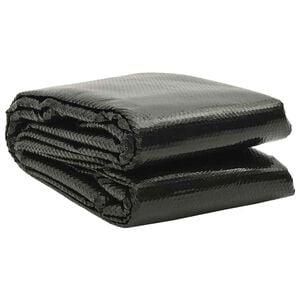 vidaXL Copertura per Piscina Nera 260x160cm PE