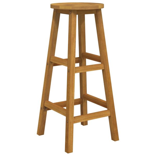 vidaXL Set da Bar da Giardino 5 pz in Legno Massello di Acacia