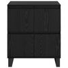 vidaXL Credenza 2 pcs Rovere Nero 60 x 35 x 70 cm