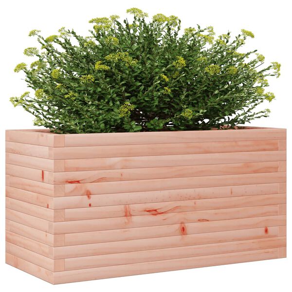 vidaXL Fioriera da Giardino 90x40x46 cm in Legno Massello di Douglas