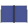 vidaXL Tenda da Sole Laterale Retrattile Blu 220x1200 cm