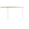 vidaXL Tendalino per Camper e Roulotte 3x3x2,15 m Beige
