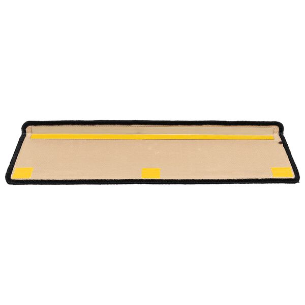 vidaXL Tappetini per Scale Autoadesivi 5 pz 65x21x4 cm Nero e Grigio