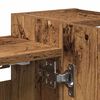 vidaXL Mobile Bagno con Specchio Legno Antico Legno Multistrato