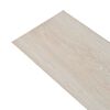 vidaXL Tavole per Pavimenti 18 pcs Bianco Rovere Classico 2,51 m&sup2; PVC