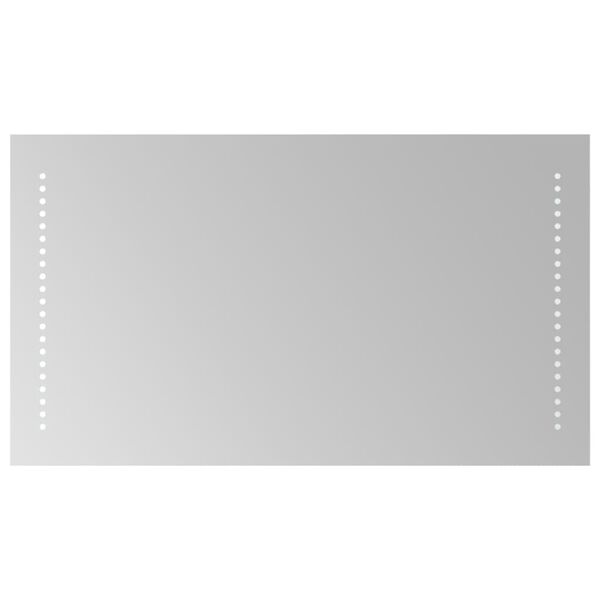 vidaXL Specchio da Bagno con Luci LED 40x70 cm