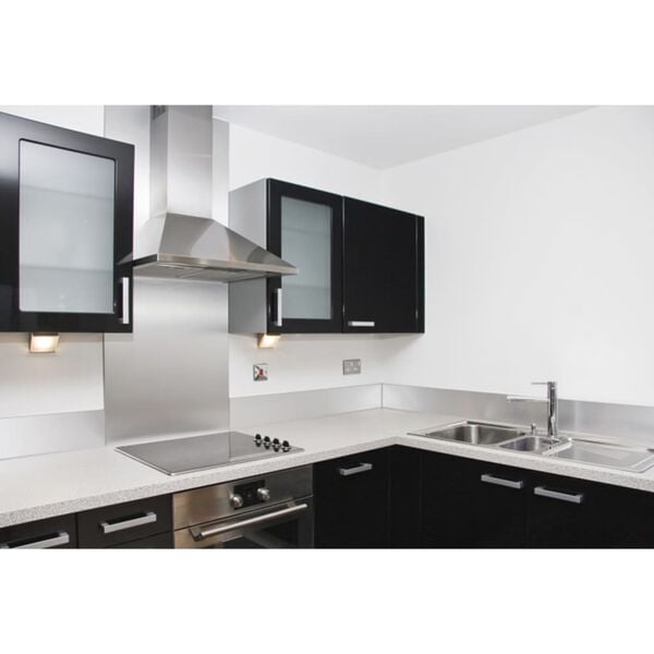 Nordlinger Paraschizzi 60x70 cm in Acciaio Inossidabile Argento