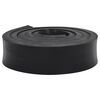 vidaXL Bordo in Gomma per Spazzaneve Nero 300x8x2 cm