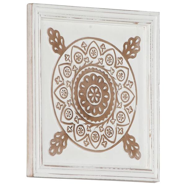 vidaXL Pannelli Murali Intagliati 2 pz in MDF 40x40x1,5 cm