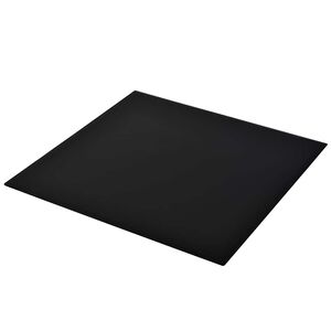 vidaXL Piano Tavolo in Vetro Temperato Quadrato 700x700 mm