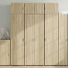 vidaXL Credenza Rovere Sonoma 70x42,5x185 cm in Legno Ingegnerizzato