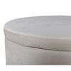 Venture Home Pouf Dunken 51x51x43 cm Velluto Beige