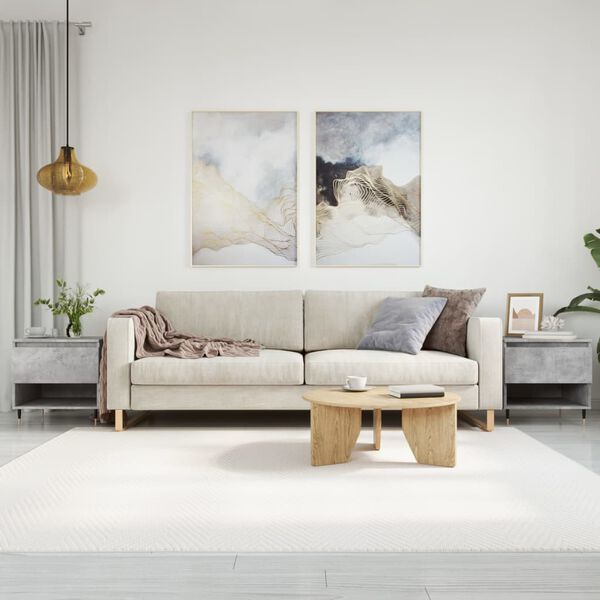 vidaXL Tavolini Salotto 2pz Grigio Cemento 50x46x50 Legno Multistrato