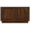 vidaXL Mobile Porta TV Rovere Marrone 80x35x45 cm in Legno Multistrato