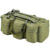 vidaXL Borsone da Viaggio Stile Militare 3 in 1 45 L Verde Oliva