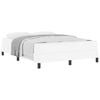 vidaXL Struttura del letto Bianco Puro 140 x 200 cm Tessuto