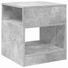 vidaXL Tavolino Grigio cemento 40,5 x 40 x 45 cm Legno multistrato