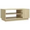 vidaXL Tavolino da Salotto Rovere Sonoma 102x55x43 cm in Truciolato