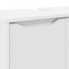 vidaXL Mobile per lavabo da bagno con porta Bianco 60 x 30 x 60 cm