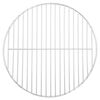 vidaXL Griglia per Barbecue Rotonda &Oslash;37 cm in Acciaio Inossidabile 304