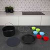 Princess Accessori per Friggitrice ad Aria 10 pz 5,2L Metallo Silicone