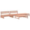 vidaXL Set Salotto da Giardino 4 pz in Legno Massello di Douglas