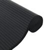 vidaXL Tappeto Rettangolare Nero 60x1000 cm in Bambù
