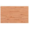 vidaXL Banco Lavoro 100x60x81,5 cm Legno Massello Faggio Rettangolare