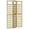 vidaXL Schermo per Privacy Marrone miele 121 x 180 cm