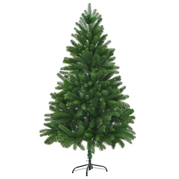 vidaXL Albero di Natale con 300 LED con supporto Verde 180 cm PE