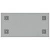 vidaXL Lavagna Magnetica a Parete Bianca 60x30 cm Vetro Temperato