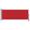 vidaXL Tenda Laterale Retrattile per Patio 100x300 cm Rossa