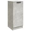 vidaXL Credenza Grigio Cemento 30x30x70 cm in Legno Multistrato