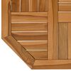 vidaXL Piano per Tavolo 50x50x2,5 cm Ottagonale Legno Massello Teak