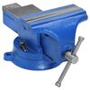 vidaXL Morsa da Banco Blu 100 mm in Ghisa