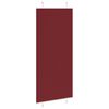 vidaXL Tenda Plissettata Bordeaux Rosso 100x200 cm Larghezza Tessuto