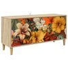 vidaXL Mobile TV GENNEP 102 x 33 x 50 cm Sonoma Legno ingegnerizzato