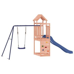 vidaXL Set da Gioco da Esterno in Legno Massello di Douglas
