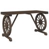 vidaXL Tavolo da Giardino 115x55x65 cm in Legno Massello di Abete