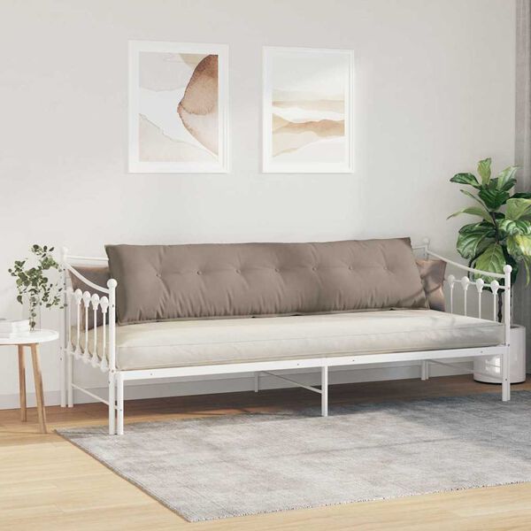 vidaXL Cuscino per Schiena Talpa 200 x 50 cm Tessuto in Microfibra