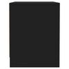 vidaXL Comodini 2 pz Neri 45x34x44,5 cm in Truciolato