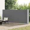 vidaXL Tenda Laterale Retrattile per Patio 170x1200 cm Antracite